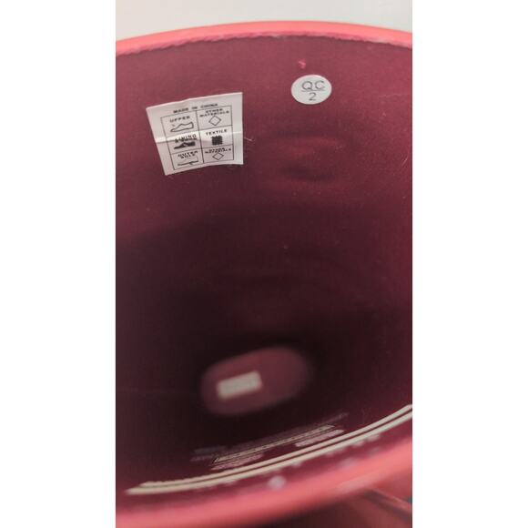 Red classic traditional tall gloss Hunter outdoor rain weather boots - Picture 8 of 10